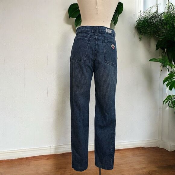 Padduck’s Jetsetter Stripe Jeans Denim 28” Blue Straight Tapered Slim - Picture 2 of 7